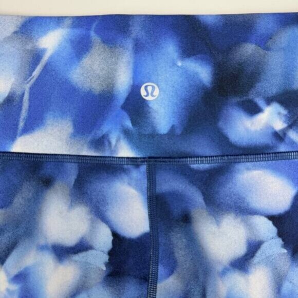 Lululemon Wunder Under Hi-Rise Tight Luxtreme 28" Size 6 Blush Blossom Alpine - Picture 7 of 7